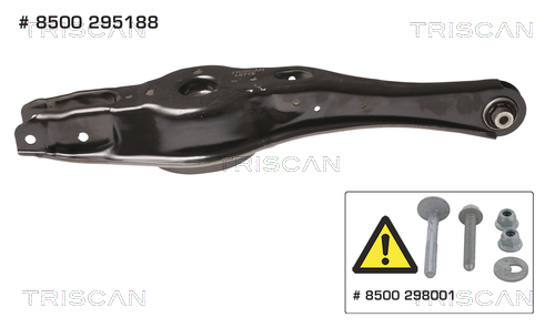 TRISCAN Bærearm, hjulophæng 8500295188 for VW