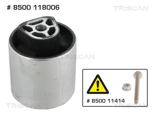 TRISCAN Ophæng, bærearm 8500118006 for BMW