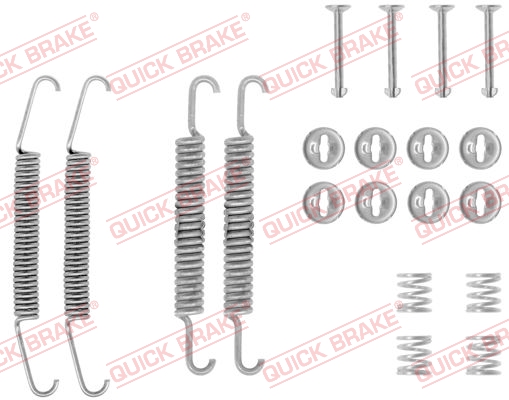 QUICK BRAKE Tilbehørssæt, bremsebakker 1050548