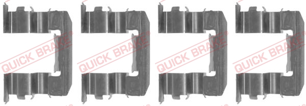QUICK BRAKE Tilbehørssæt, skivebremsebelægning 1091184