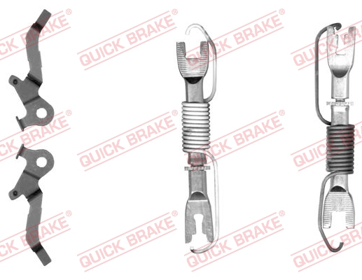 QUICK BRAKE Justering, sæt, tromlebremse 10853007