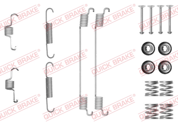 QUICK BRAKE Tilbehørssæt, bremsebakker 1050889