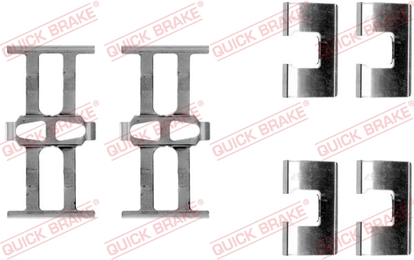 QUICK BRAKE Tilbehørssæt, skivebremsebelægning 1091118