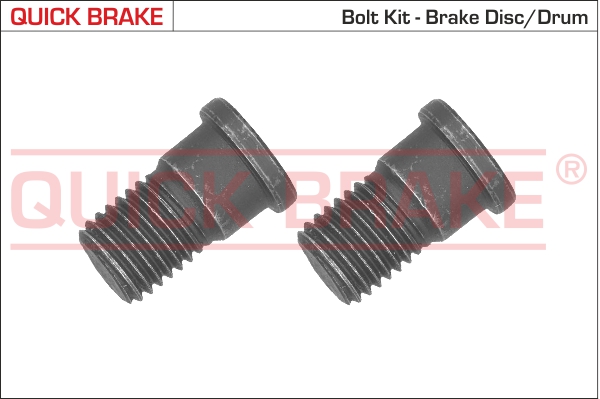 QUICK BRAKE Skruesæt, bremseskive 11666k for VAUXHALL FIAT JEEP SAAB