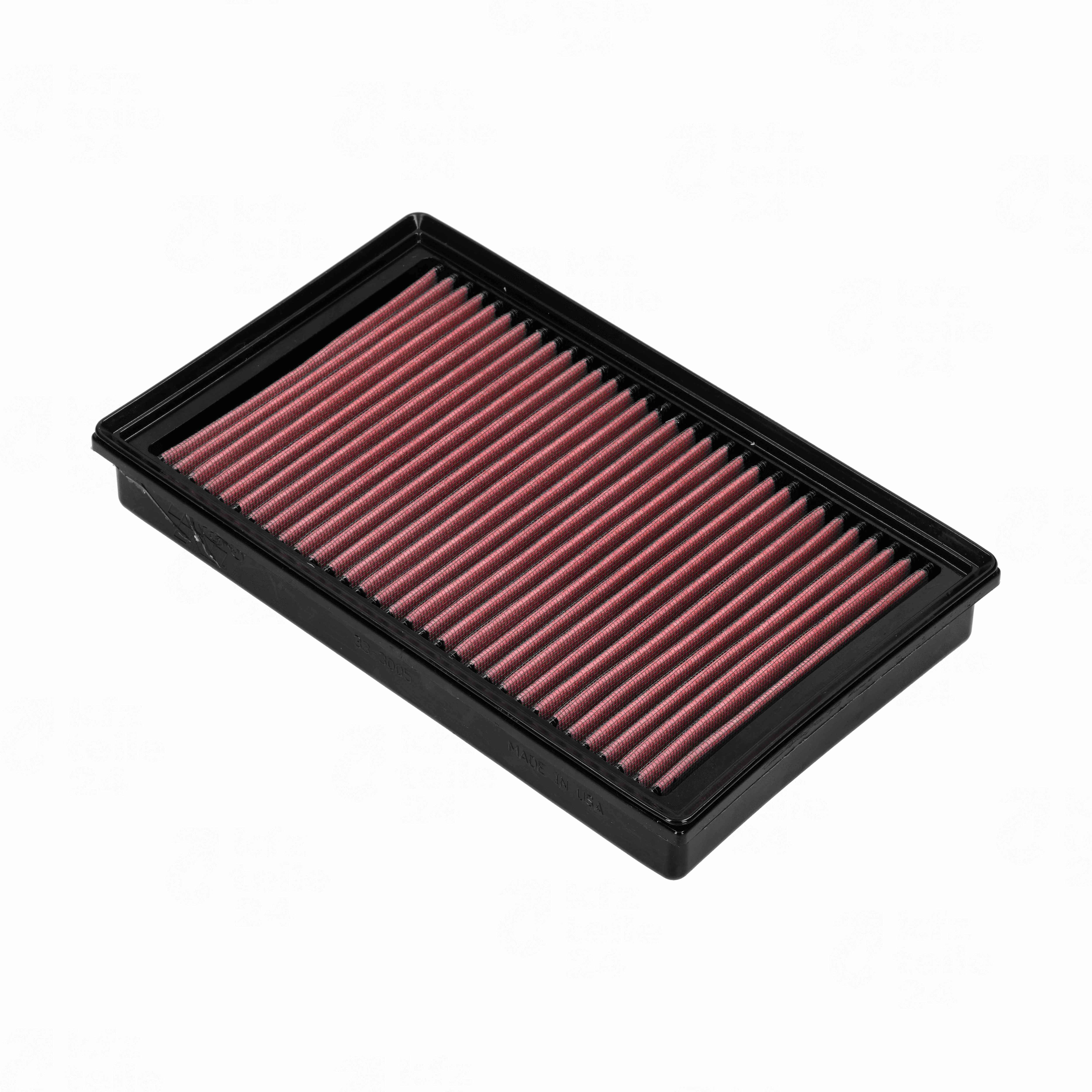 K&N FILTERS Luftfilter 333005 Langtids 80mm for FORD AUDI (FAW) AUDI
