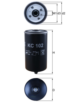 MAHLE kc102 for MAN MERCEDES-BENZ
