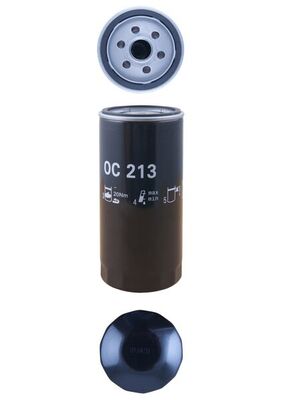 MAHLE Oliefilter oc213 Påskruet 170mm for PORSCHE