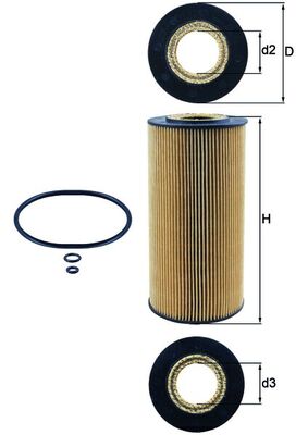 KNECHT Oliefilter ox1231d Filterindsats diameter_mm_200|Diameter [mm]|82,5 height_mm_209|Højde [mm]|149 inner_diameter_2_mm_996|Indvendig diameter 2 [