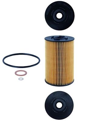 MAHLE Oliefilter ox150d Filterindsats diameter_mm_200|Diameter [mm]|83,5 height_mm_209|Højde [mm]|133 inner_diameter_2_mm_996|Indvendig diameter 2 [mm