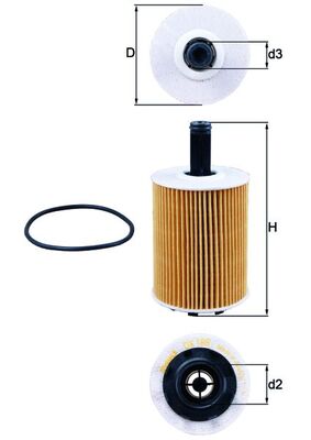 KNECHT Oliefilter ox188d Filterindsats diameter_mm_200|Diameter [mm]|71,5 height_mm_209|Højde [mm]|141 inner_diameter_2_mm_996|Indvendig diameter 2 [m