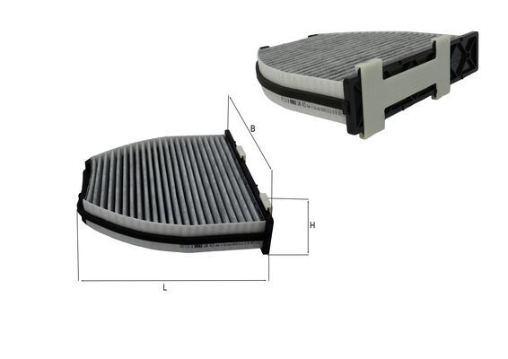 KNECHT Kabineluftfilter lak413 for MERCEDES-BENZ