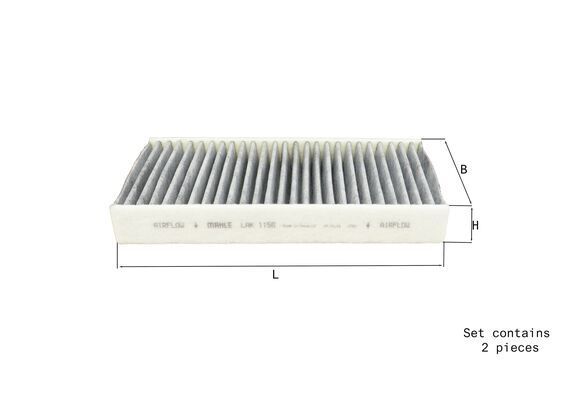 KNECHT Kabineluftfilter lak1156s for BMW MINI