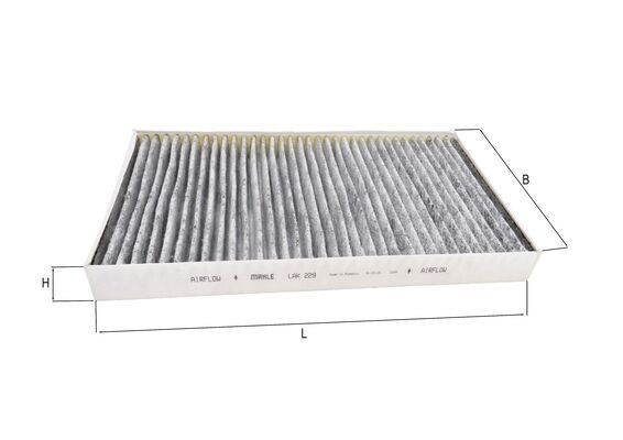 KNECHT Kabineluftfilter lak229 for MERCEDES-BENZ