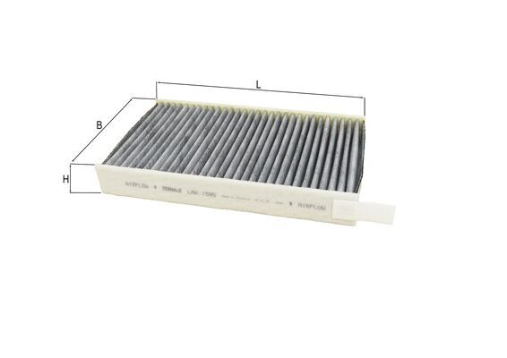 KNECHT Kabineluftfilter LAK 1595 for TESLA