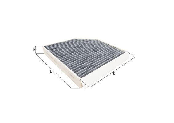 MAHLE Kabineluftfilter lak667 for CUPRA