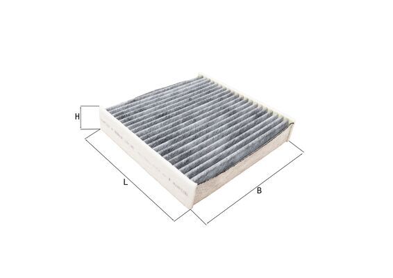 KNECHT Kabineluftfilter lak96 for SMART MERCEDES-BENZ