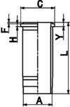 KOLBENSCHMIDT 89439110 140mm