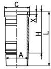 KOLBENSCHMIDT 89916110 142mm for MERCEDES-BENZ