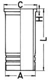 KOLBENSCHMIDT 89862110 120mm for VOLVO