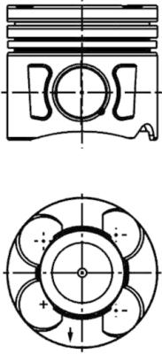 KOLBENSCHMIDT Stempel 41648600 for OPEL