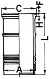 KOLBENSCHMIDT 89039110 160mm
