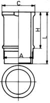KOLBENSCHMIDT Cylinderforing 89584110 for RENAULT