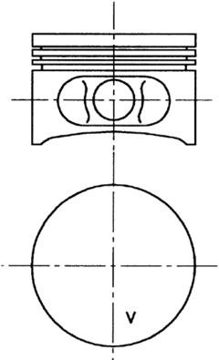 KOLBENSCHMIDT Stempel 99646610