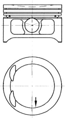 KOLBENSCHMIDT Stempel 97332610