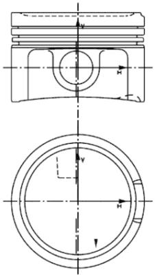KOLBENSCHMIDT Stempel 99933620