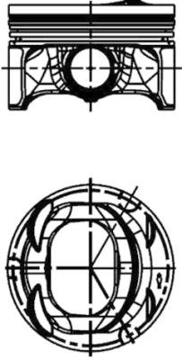 KOLBENSCHMIDT Stempel 40477620