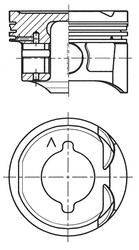 KOLBENSCHMIDT Stempel 41284600 for RENAULT