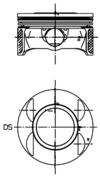 KOLBENSCHMIDT Stempel 40027700
