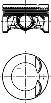 KOLBENSCHMIDT Stempel 40247620