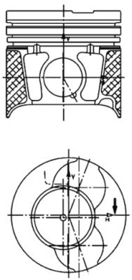 KOLBENSCHMIDT Stempel 40469610