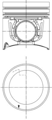KOLBENSCHMIDT 40264600 for MERCEDES-BENZ