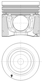 KOLBENSCHMIDT 40270600 for MERCEDES-BENZ
