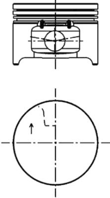 KOLBENSCHMIDT Stempel 40277620