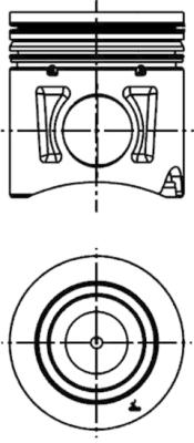 KOLBENSCHMIDT 40339600 for MONDIAL IVECO FIAT