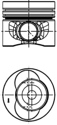 KOLBENSCHMIDT Stempel 40683600 for VW
