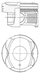 KOLBENSCHMIDT Stempel 41250610 for TOYOTA