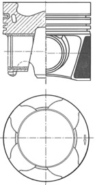 KOLBENSCHMIDT Stempel 41861620