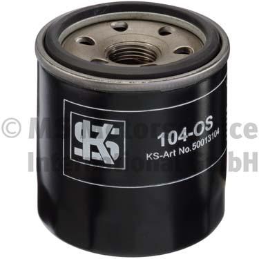 KOLBENSCHMIDT Oliefilter 50013104 Påskruet 75mm 3/4-16 UNF for FORD GMC TOYOTA DAIHATSU SUZUKI LAND ROVER