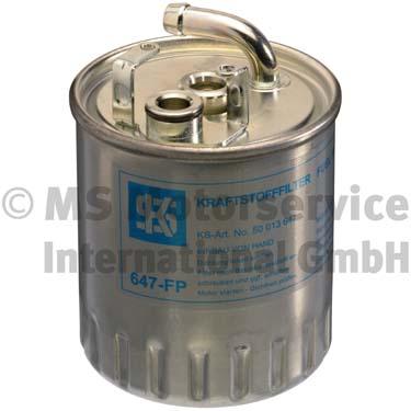 KOLBENSCHMIDT Brændstof-filter 50013647 Lednings 128mm 10 for MERCEDES-BENZ