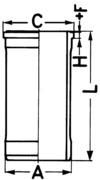 KOLBENSCHMIDT 89417110 134mm for IVECO