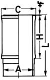 KOLBENSCHMIDT 89844110 127,95mm