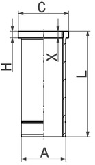 KOLBENSCHMIDT 89920110 139,5mm for MAN