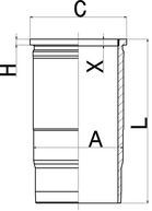 KOLBENSCHMIDT 89938110 155,5mm for MAN