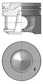 KOLBENSCHMIDT Stempel 41264620