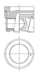 KOLBENSCHMIDT Stempel 41785610