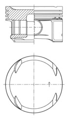 KOLBENSCHMIDT Stempel 41725620